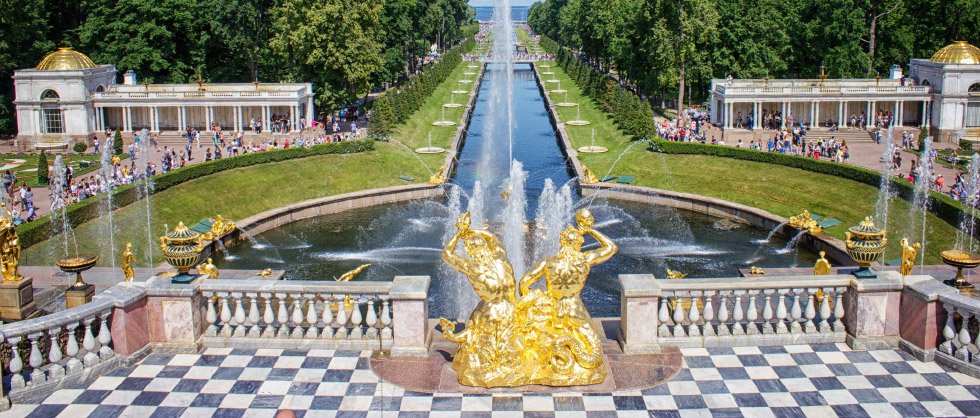 Петергоф с посещением парка (на автомобиле)